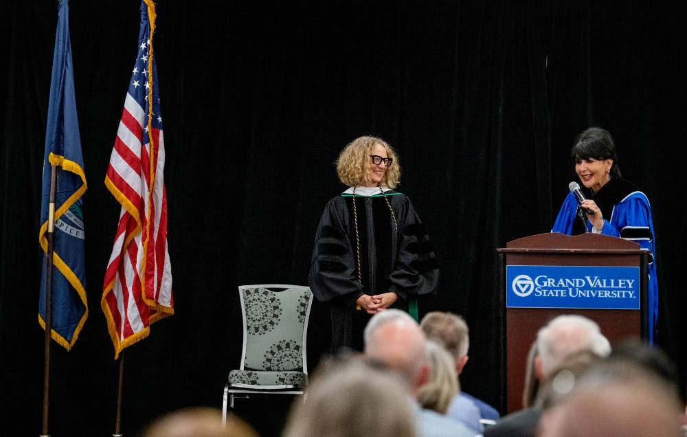 President Mantella and Provost Drake 2